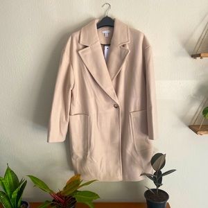 Topshop Oversized Wool Coat